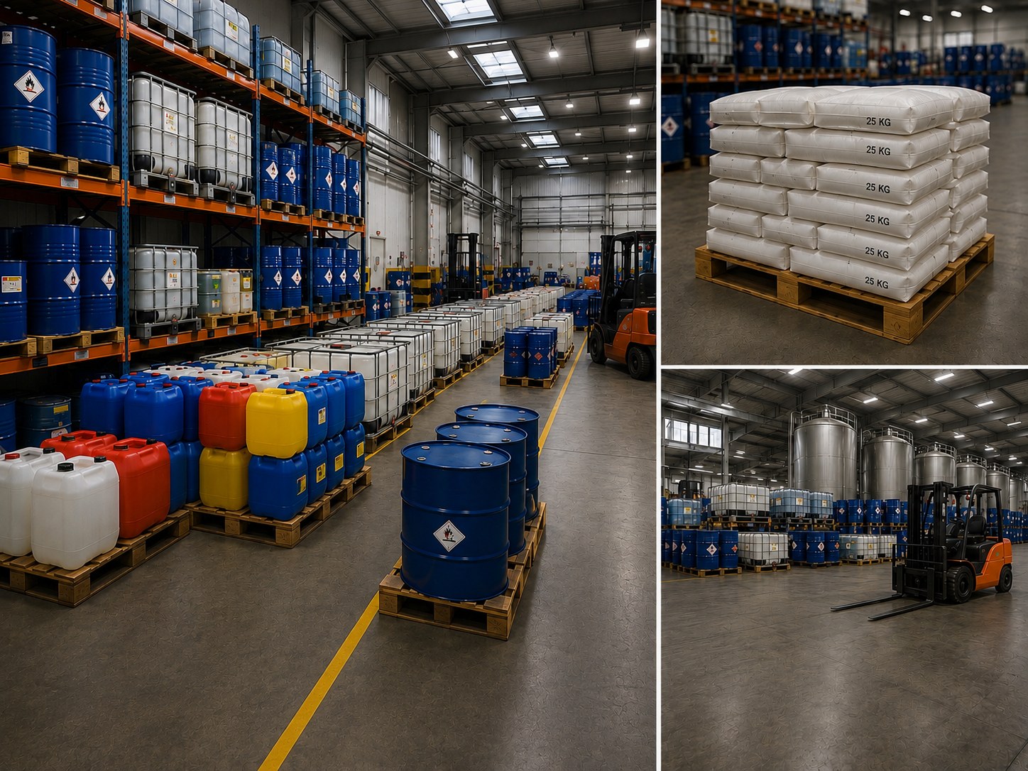Chemicals — industrial chemical raw materials