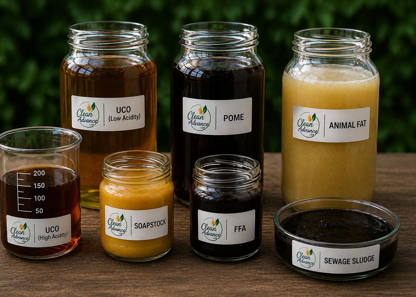 Biodiesel Feedstocks — UCO and renewable raw materials