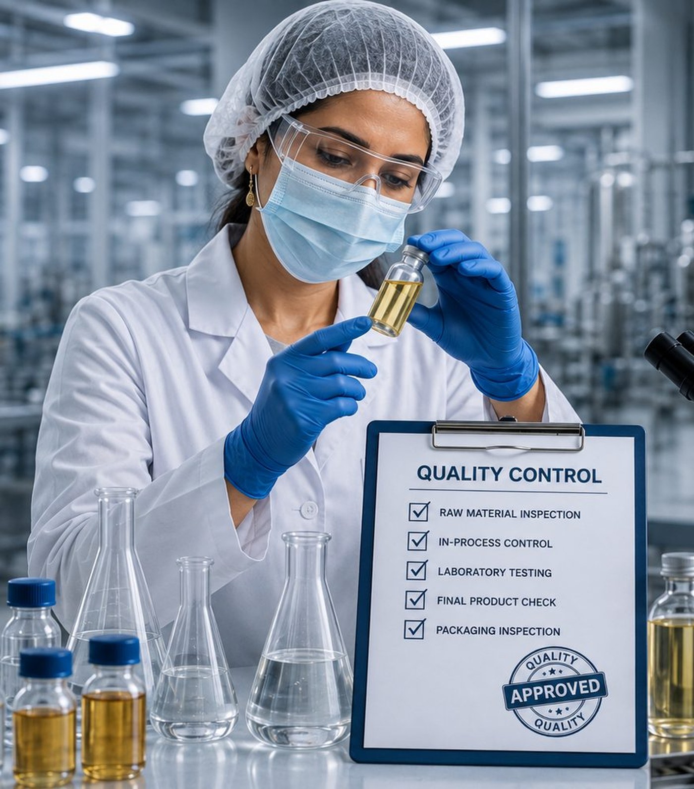 CleanAdvance formulation lab — from concept to finished product